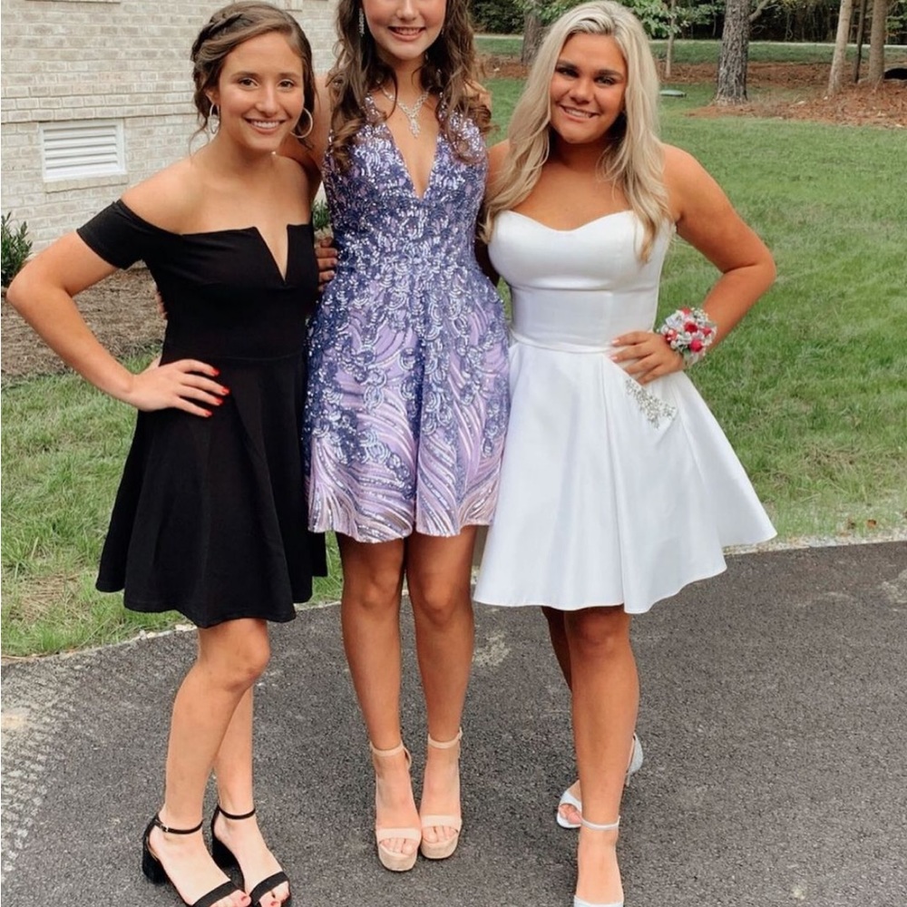 white dress